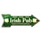 Signmission Irish Pub Arrow Decal Funny Home Decor 18in Wide D-A-999797 - alternate 1